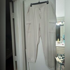 Sonoma Off-White Jogger Pants